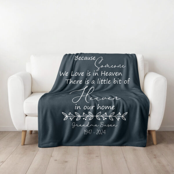 Personalized Nautical Knots Woven Blanket