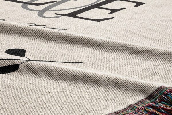 Throw Blanket Couple Initials