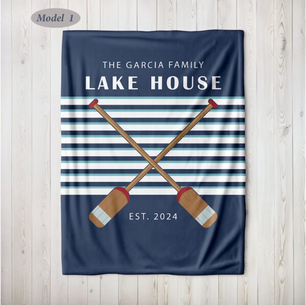 Lake blanket personalized, lake life decor, lake decor, lake gifts, lake house decor, lake mode, lake retirement gift, lake gift lake vibes