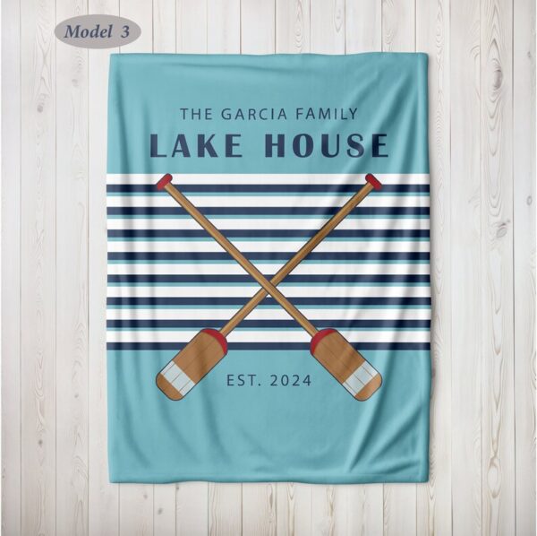 Lake Blanket Personalized - Image 4