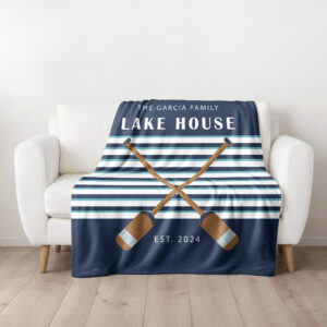 Lake blanket personalized, lake life decor, lake decor, lake gifts, lake house decor, lake mode, lake retirement gift, lake gift lake vibes
