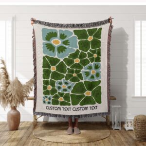 Personalized Flower Design, Matisse Woven Blanket, Matisse Soft Blanket, Matisse Sherpa Blanket, Matisse Area Rug, Matisse Pennant, Matisse Wall Tapestry - Trendy Matisse Minimal Style, Home Decoration, Housewarming Gift, Gift for Mom, Gift for Friend, Floral Nursery Decoration.