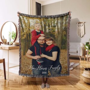 Family Photo Blanket