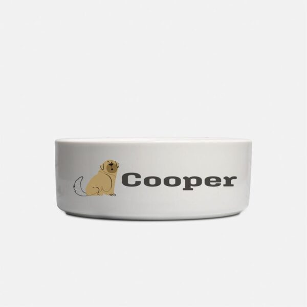 Dog Bowl - Pick your Funny dog, Personalized Ceramic Dog Bowl, Food/Water Bowl for Pet, Puppy Gift, Paws Gifts